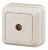 Розетка 1гн ТВ одиночная о/у крем IP20 2-301-02 Intro Quadro ЭРА (1/10)