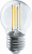 Лампа светодиод 4Вт шар Е27 4000К 380Лм филамент прозр NLL-F-G45-4-230-4K-E27 Navigator