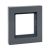 1 - местная рамка, IP44, графит, пластик Эпика EKF