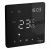 Терморегулятор сенсорный Wi-Fi  с/у черный в сборе ArtGallery Systeme Electric
