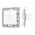 Механизм компьютерной розетки SCT-MPC1-PL-WH (RJ-45, CAT6) (Arlight, -)
