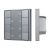 INTELLIGENT ARLIGHT Кнопочная панель DALI-201-23-1G-4SC-DIM-DT6-IN Silver (BUS, Frame) (IARL, IP20 Металл, 3 года)