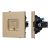 Механизм компьютерной розетки SCT-TENDO-MPC1-SFPL-GD (RJ-45, CAT6) (Arlight, Матовый песочный)