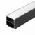 Профиль LINE-M-5050-2000 BLACK (Arlight, Алюминий)