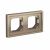 ARTGALLERY 2-постовая РАМКА IP44,  ШАМПАНЬ