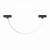 Светильник трековый светодиодный MTR16  4018-1m  18w 4000K 360° BL (чёрный) IP20 Jazzway