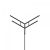 Кронштейн OXOR-SY4-3000x108-L1500 BLACK (Arlight, Сталь)