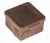 Коробка распаячная КМР-030-014 с крышкой (100х100х55), 8 мембранных вводов тёмное дерево IP54 EKF PROxima