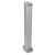 Snap-On мини-колонна алюминиевая с крышкой из алюминия, 2 секции, высота 0,68 метра, цвет алюминий