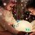 Ночник светодиод 2Вт Спящий кот с пультом белый с синим NLED-415-2W-BU ЭРА (1/30/60)