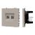 ARL NOBE Розетка телефонная двойная софт-тач кашемир SCT-MTL2-SFPL-CA (2хRJ-11, 4C) (Arlight, -)