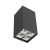 Светодиодный светильник VARTON DL-Box Reflect Multi 2x2 накладной 10 Вт 4000 К 80х80х150 мм RAL9005 черный муар 24° DALI