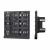 INTELLIGENT ARLIGHT Механизм панели KNX-303-22-IN Black (Bus) (IARL, IP20 Пластик, 2 года)
