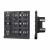 INTELLIGENT ARLIGHT Механизм панели KNX-304-22-IN Black (Bus) (IARL, IP20 Пластик, 2 года)