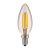 Лампа светодиод свеча BL131 7W 3300K E14 (C35 прозрачный) (1/10)
