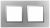 Рамка для розеток и выключателей ЭРА Elegance 14-5012-03 Classic, на 2 поста, алюминий