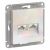 Розетка 2гн комп+комп RJ45+RJ45 с/у жемчуг механизм кат.5е AtlasDesign Systeme Electric  (1/10)