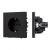Механизм электрической розетки SCT-NOBE-MEU1-SFPL-BK (230V, 16A) (Arlight, Черный оникс)