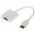 ПЕРЕХОДНИК шт. HDMI - гн. VGA (провод) + 3. 5 mm Аудио с питанием REXANT