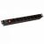 Hyperline SHE19-8SH-S-IEC Блок розеток для 19" шкафов, горизонтальный, с выключателем с подсветкой, 8 розеток Schuko (10А), 250В, без кабеля питания,