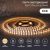 LED лента силикон, 8мм, IP65, SMD 3528, 60 LED/m, 12V, тепло-белая
