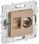 Розетка 2гн комп+ТВ RJ45+TV с/у песочный механизм кат.6E SK-A15Sa SKANDY IEK (1/10/100)