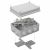 Коробка огнестойкая для о/п 40-0310-FR1.5-10 Е15-Е120 RAL7035 150х110х70 (6 шт/кор) Промрукав