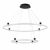 Подвес с питанием ART-APRIORI-CANOPY-HANG-8A-L5000-POWER (BK) (Arlight, IP20 Металл, 3 года)