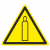 Знак W 19 "Газовый баллон" 200х200 мм, пленка самоклеящаяся самоклеющаяся ГОСТ Р 12.4.026-2015 EKF