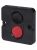 ПКЕ 612 У3, красная и черная кнопки, IP40 TDM