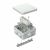 Коробка огнестойкая для о/п 40-0210-FR6.0-6 Е15-Е120 RAL7035 80х80х40 (44 шт/кор) Промрукав