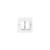Пластина переходная для 1 или 2х клавишного выключателя, IP44, белая Эпика EKF