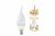 Лампа светодиодная WFС37-10 Вт-230 В -4000 К–E14 (свеча на ветру) Народная