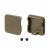 Заглушка LINE-D-3030 SQUARE OLIVE GREY (Arlight, Металл)