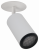 Встраиваемый светильник алюминиевый ЭРА KL106 WH/BK MR16 GU5.3 белый/черный матовый