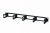 Hyperline CM-1U-PL Кабельный организатор с пластиковыми кольцами 55x44 мм, 19", 1U