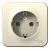 Розетка 1гн с З/К о/у молочный 16А IP20 Blanca Systeme Electric