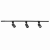 Светильник трековый светодиодный PTR  1512 3*12w 4000K 24° Black (чёрный) IP40 Jazzway