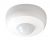 Датчик движения потолочный 360° с шумовым сенсором PD3N-1C-SM Micro/white Ø10м.,накладной монтаж / IP44 / белый