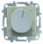 Терморегулятор центральная плата (накладка) С/У нержавеющая сталь ABB