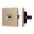 Механизм HDMI розетки SCT-NOBE-MHD1-SFPL-GD (Arlight, Золотой песок)