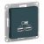 Розетка 2гн USB+USB с/у изумруд механизм AtlasDesign Systeme Electric  (1)
