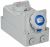 Розетка с мех. блок. ССИ-813 16А-6ч 220В 2P+PE IP67 IEK