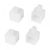 Заглушка WPH-FLEX-1616-90 WHITE с отверстием  (Arlight, Силикон)