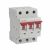 Модульный автоматический выключатель YON макс (YON max) типа MB63, 3 полюса, хар-ка C, 1A, 4,5kA