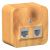 Розетка 2гн комп+ТФ RJ45+RJ11 о/у ясень изол.пласт. кат.5е IP20 Blanca Schneider Electric