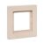 1 - местная рамка, IP44, кремовая, пластик Эпика EKF