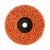 Круг зачистной коралловый CERAMIC 125xМ14, быстрая установка, адаптер KRANZ
