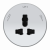 MultiTrack Розетка универс. круглая 13А/250В Белый