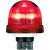 Сигнальная лампа-маячок KSB-306R красная мигающая со светодиодам и 24В AC/DC
